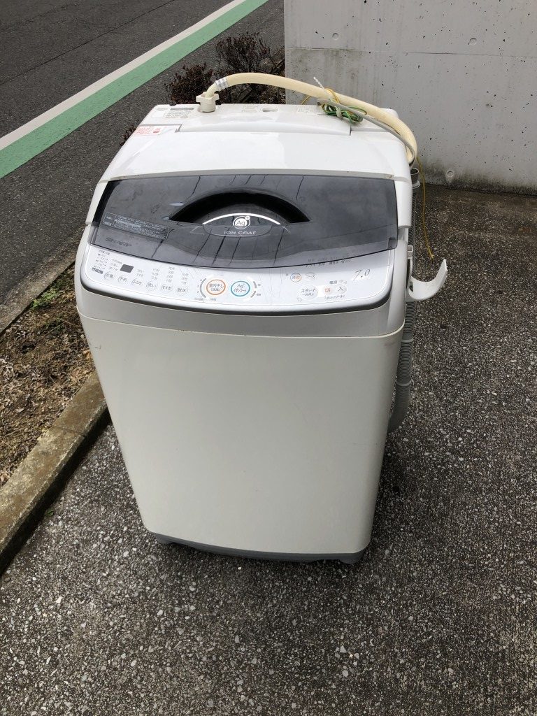 【千葉市稲毛区】洗濯機の出張不用品回収・処分ご依頼　お客様の声