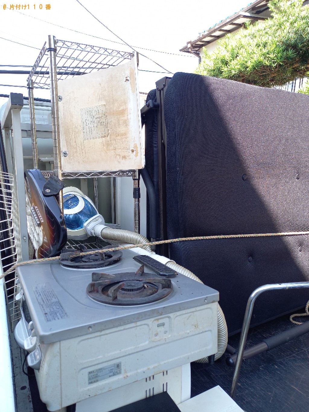 【野田市】冷蔵庫、洗濯機、PCデスク、ラック等の回収・処分