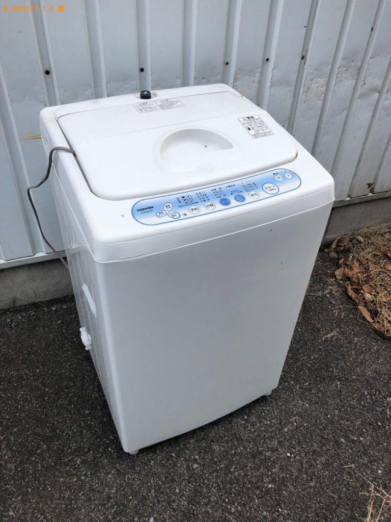 【我孫子市】洗濯機の回収・処分ご依頼　お客様の声