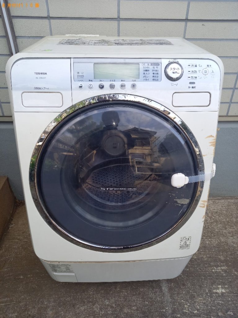 【船橋市小室町】ドラム式洗濯乾燥機の回収・処分ご依頼　お客様の声