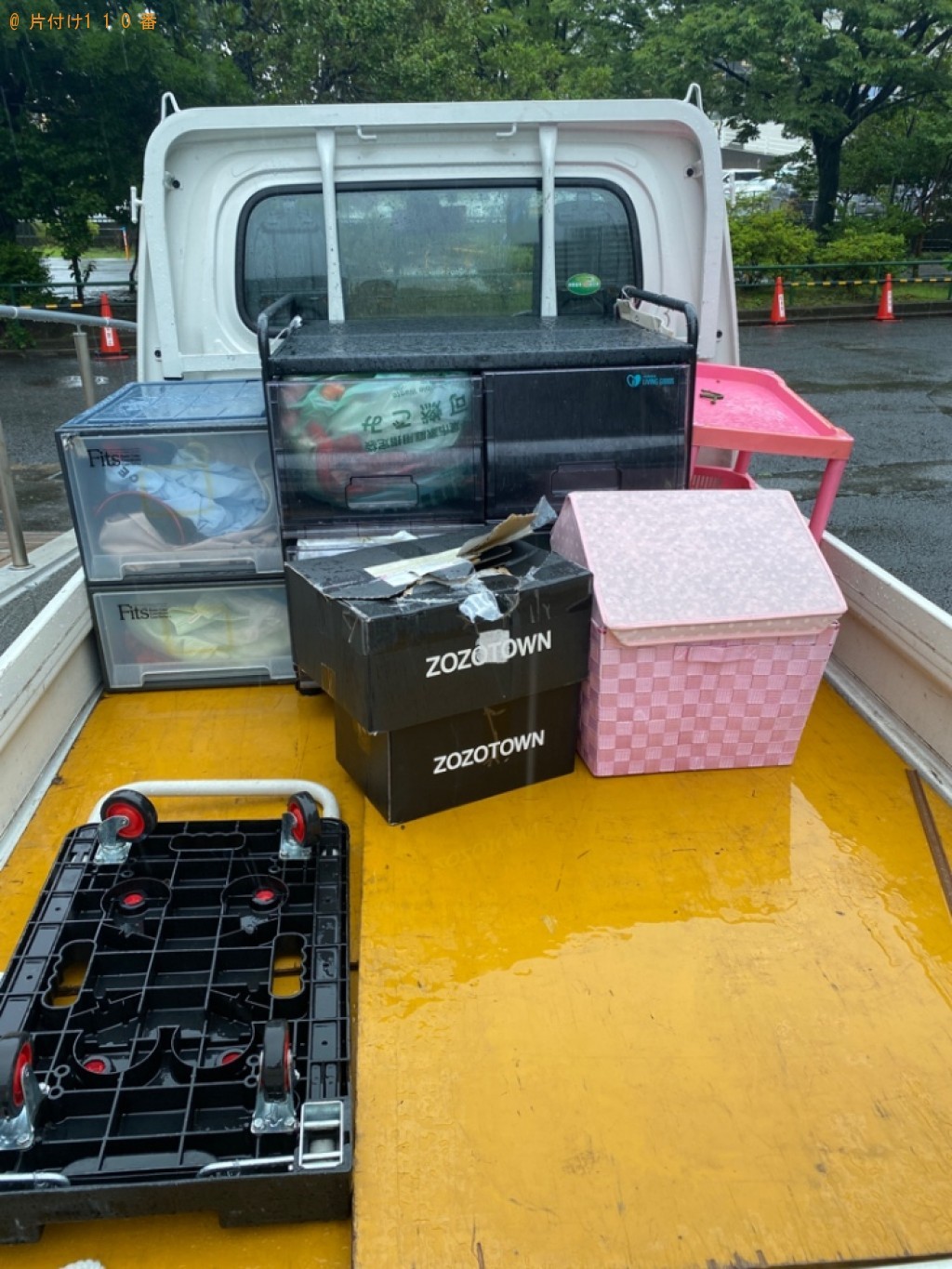 【千葉市稲毛区】カラーボックス、布団、収納ケース、ラック等の回収