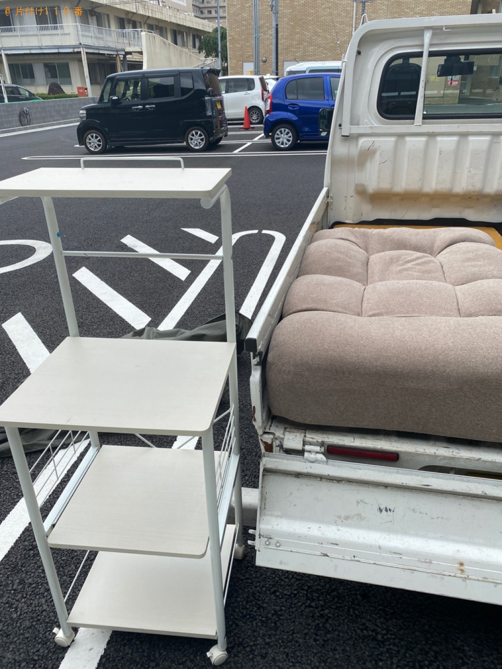 【旭市】一人用ソファー、ラックの回収・処分ご依頼　お客様の声