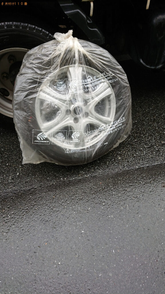 ホイール付き自動車タイヤの回収・処分ご依頼　お客様の声