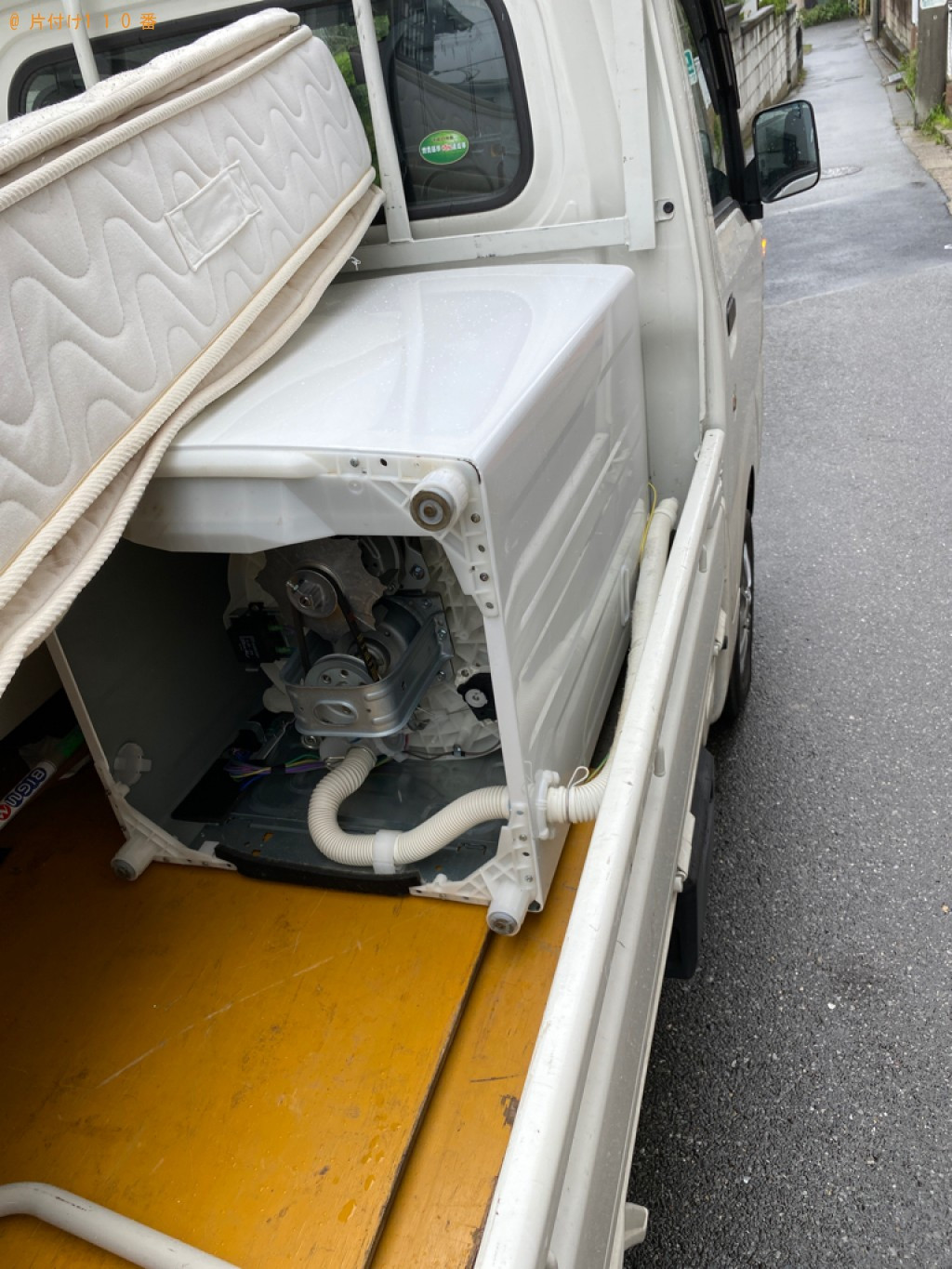 【船橋市】洗濯機の回収・処分ご依頼　お客様の声