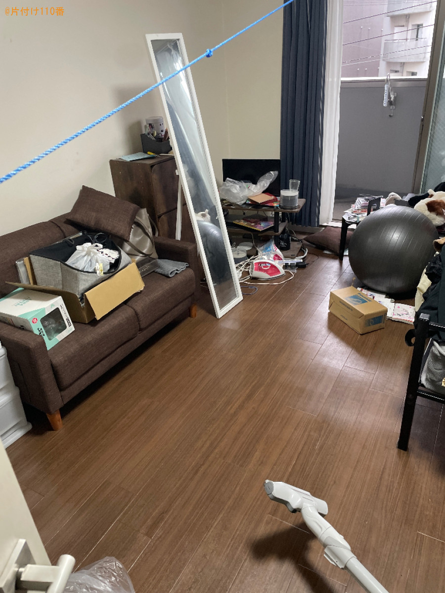 部屋の片付け作業と不用品の回収・処分ご依頼 お客様の声