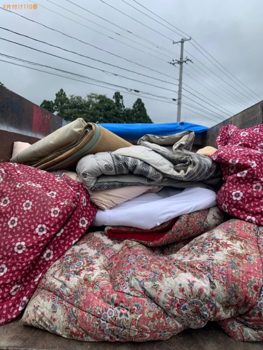 布団、座布団等の回収・処分ご依頼　お客様の声